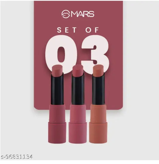 MARS Matte Lipstick (Nude and peach)